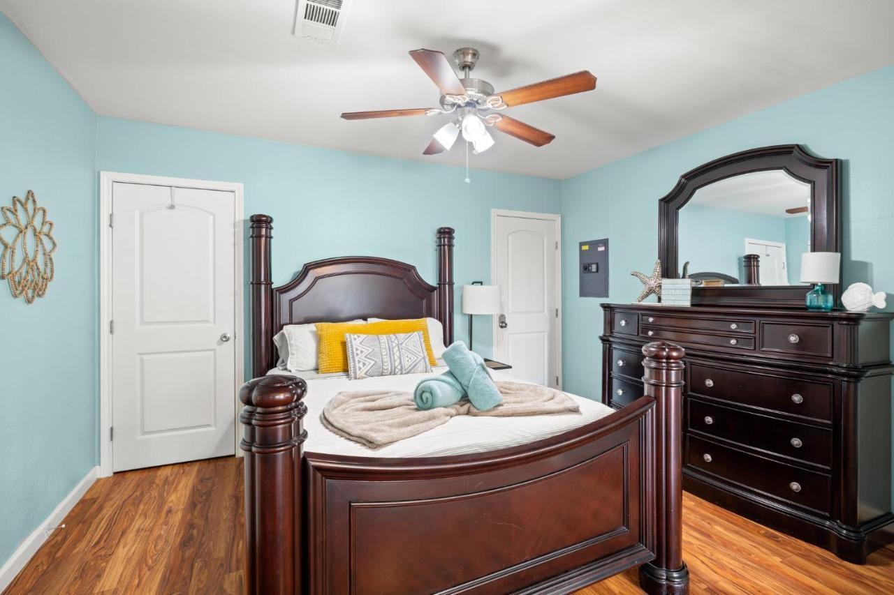 1 Min To Beach Ocean Breeze 3Br Fast Wifi Galveston Extérieur photo